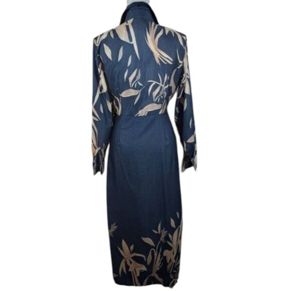 CHIC ME NAVY & CREAM DRESS SZ.S EUC.  GORGEOUS DRESS IN EXCELLENT USED CONDITION - Picture 5 of 7